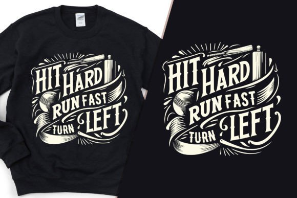 A Graphics Asset Review: Hit Hard Run Fast Classic T-Shirt Design