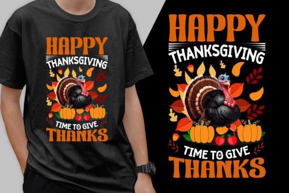 A Thanksgiving T-Shirt Design for Editorial Graphics