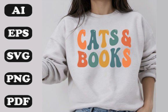 Cats and Books: A Cozy Design for Real-World Embroidery