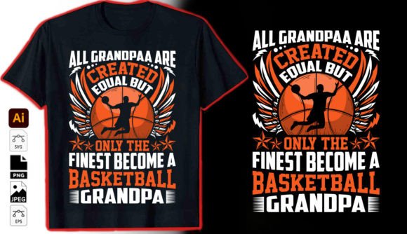 Design Review: The 'All Grandpaa Are Created Equal' T-Shirt Graphics