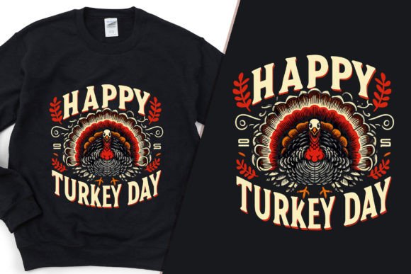 Evaluating the Happy Turkey Day Classic T-Shirt Design Asset