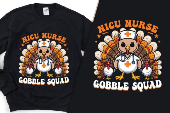 Evaluating the Nicu Nurse Gobble Squad Graphics for Editorial Use