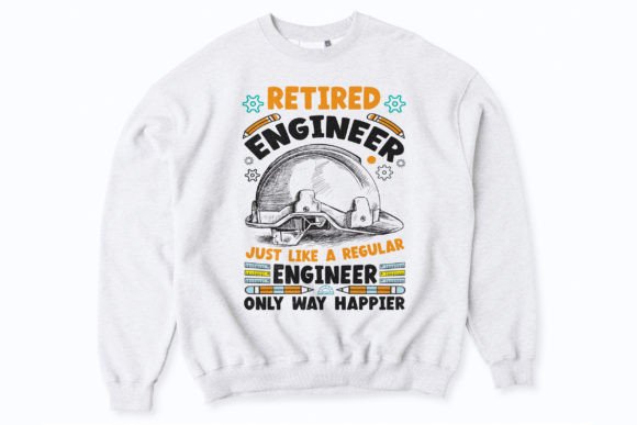 Evaluating the Retired vs Regular Engineer T-shirt Graphic