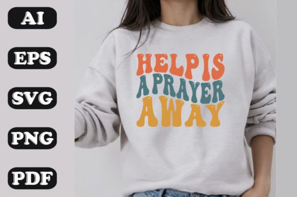 Help is a Prayer Away: A Retro SVG Design for Diverse Graphics