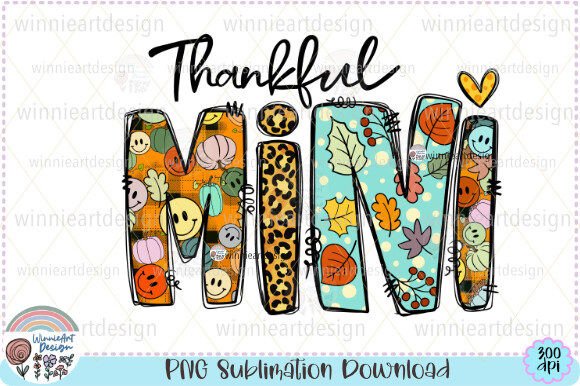 Thankful Mini Fall Doodle Letter Embroidery Design Review